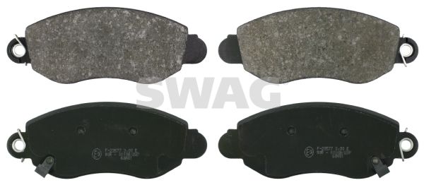 SWAG Комплект тормозных колодок, дисковый тормоз 50 91 6425