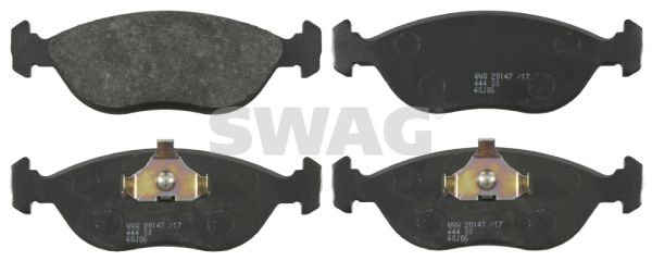SWAG Комплект тормозных колодок, дисковый тормоз 55 91 6470