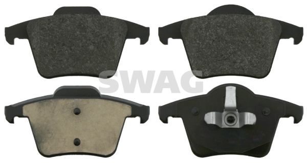 SWAG Комплект тормозных колодок, дисковый тормоз 55 91 6508