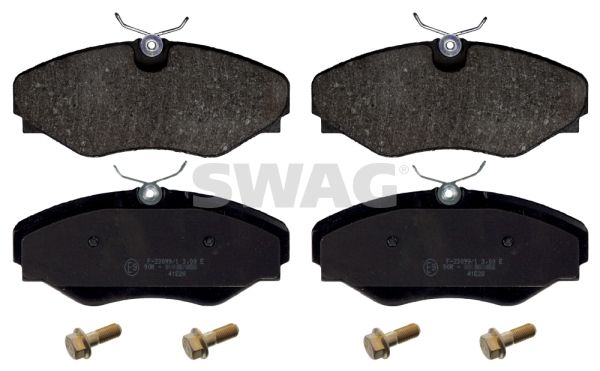 SWAG Комплект тормозных колодок, дисковый тормоз 60 11 6191