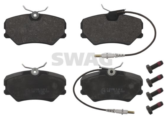 SWAG Комплект тормозных колодок, дисковый тормоз 62 91 6818