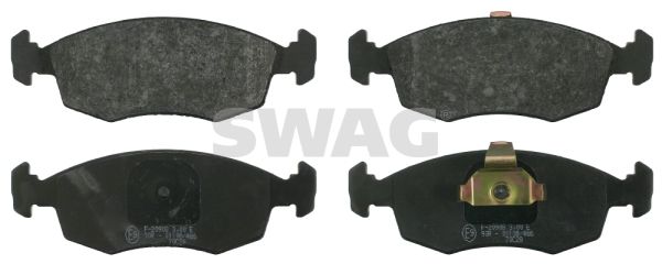 SWAG Комплект тормозных колодок, дисковый тормоз 70 91 6371