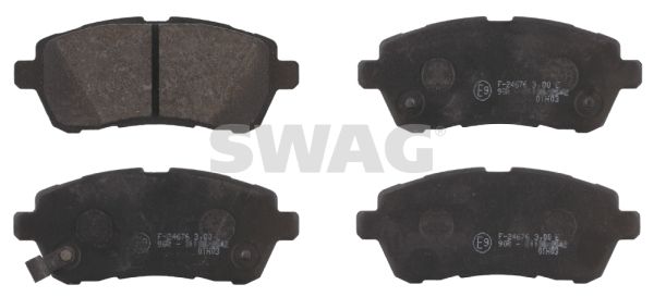 SWAG Комплект тормозных колодок, дисковый тормоз 83 91 6771
