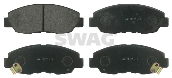 SWAG Комплект тормозных колодок, дисковый тормоз 85 91 6296
