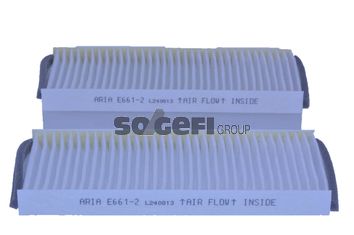 TECNOCAR Filter,salongiõhk E661-2
