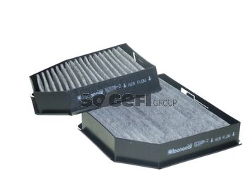 TECNOCAR Filter,salongiõhk EC698-2