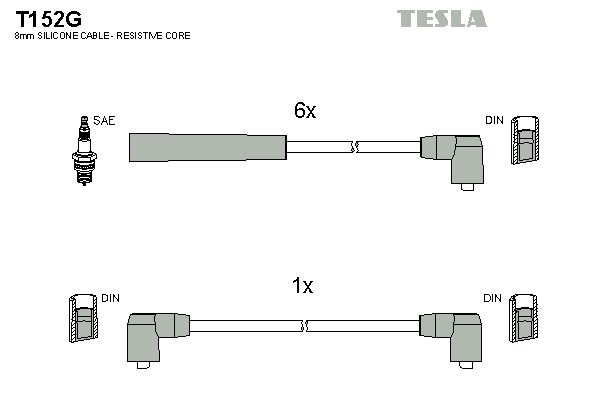 TESLA Süütesüsteemikomplekt T152G