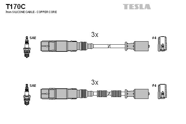 TESLA Süütesüsteemikomplekt T170C