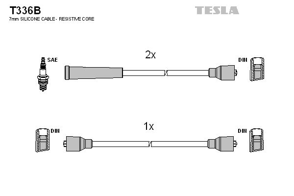 TESLA Süütesüsteemikomplekt T336B