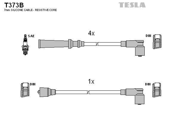 TESLA Süütesüsteemikomplekt T373B