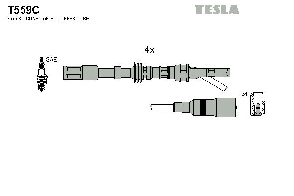 TESLA Süütesüsteemikomplekt T559C