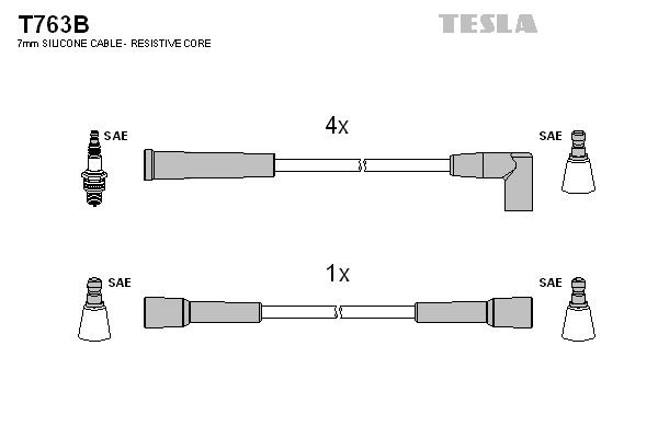 TESLA Süütesüsteemikomplekt T763B