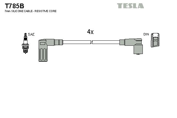 TESLA Süütesüsteemikomplekt T785B