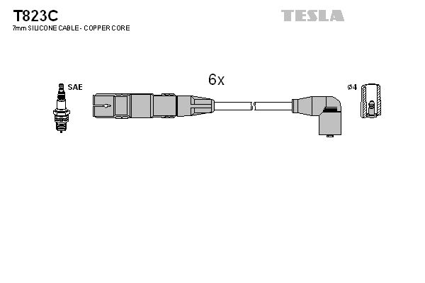TESLA Süütesüsteemikomplekt T823C