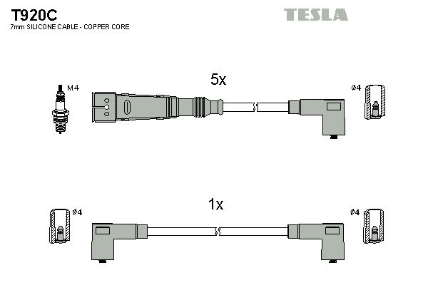 TESLA Süütesüsteemikomplekt T920C