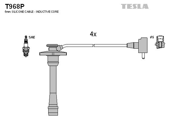 TESLA Süütesüsteemikomplekt T968P