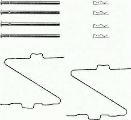 TEXTAR Lisakomplekt, ketaspiduriklotsid 82017900