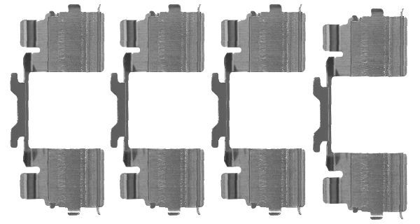 TEXTAR Lisakomplekt, ketaspiduriklotsid 82075800