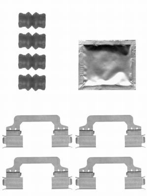 TEXTAR Lisakomplekt, ketaspiduriklotsid 82505400