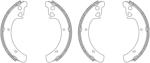 TEXTAR Piduriklotside komplekt 83037200