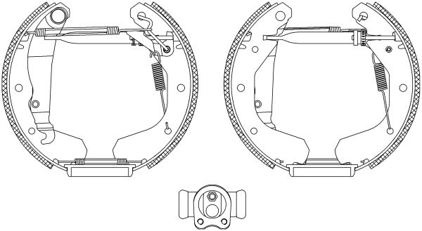 TEXTAR Piduriklotside komplekt 84033100