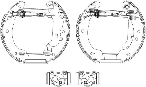 TEXTAR Piduriklotside komplekt 84045700