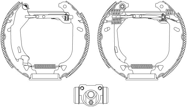 TEXTAR Piduriklotside komplekt 84049101