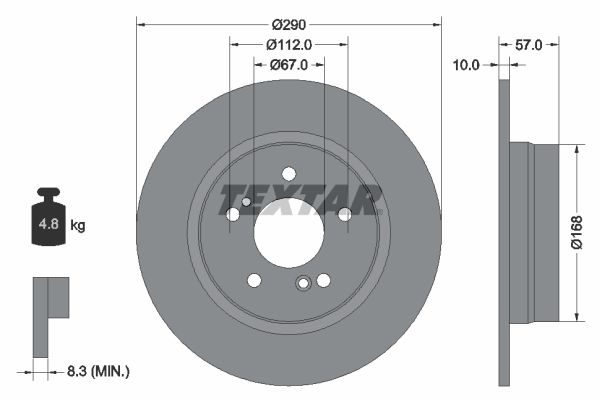 TEXTAR Piduriketas 92089000