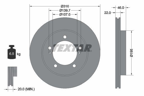 TEXTAR Piduriketas 92149000