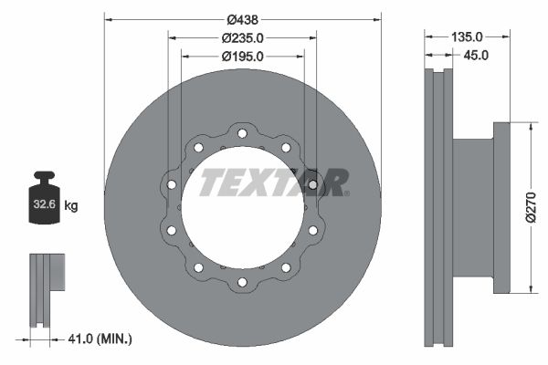 TEXTAR Piduriketas 93058200