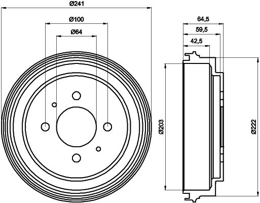 TEXTAR Piduritrummel 94026100