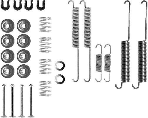 TEXTAR Lisakomplekt, Piduriklotsid 97015100