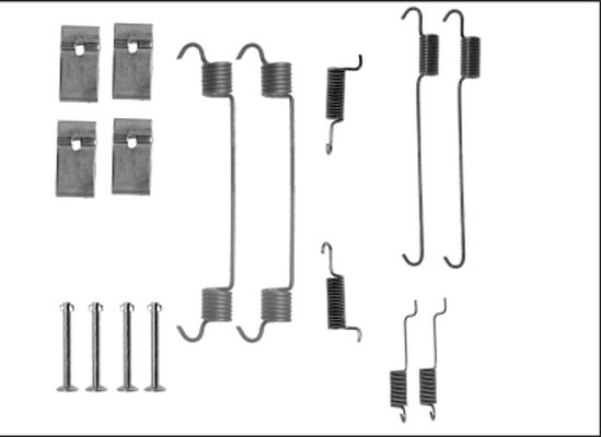 TEXTAR Lisakomplekt, Piduriklotsid 97041100