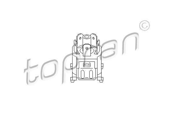 TOPRAN Выключатель вентилятора, отопление / вентиляция 103 428