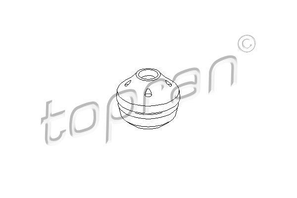 TOPRAN Подвеска, ступенчатая коробка передач 104 238