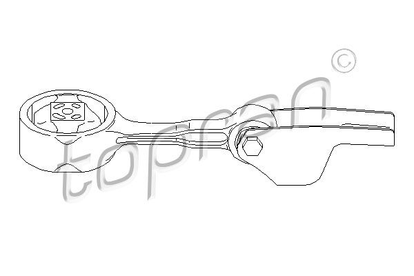 TOPRAN Подвеска, ступенчатая коробка передач 110 445