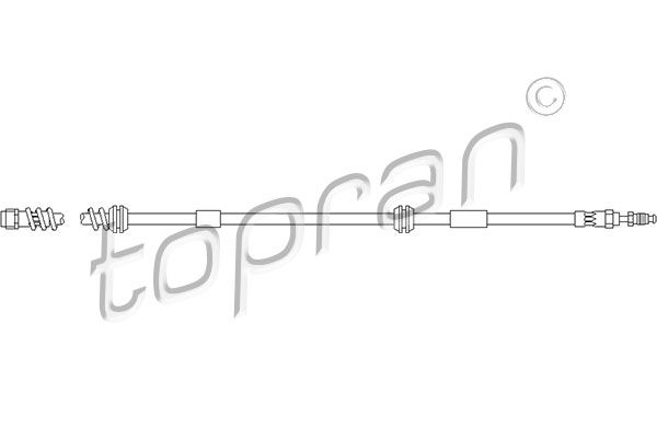 TOPRAN Pidurivoolik 111 058