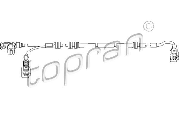 TOPRAN Andur, rattapöörete arv 112 226