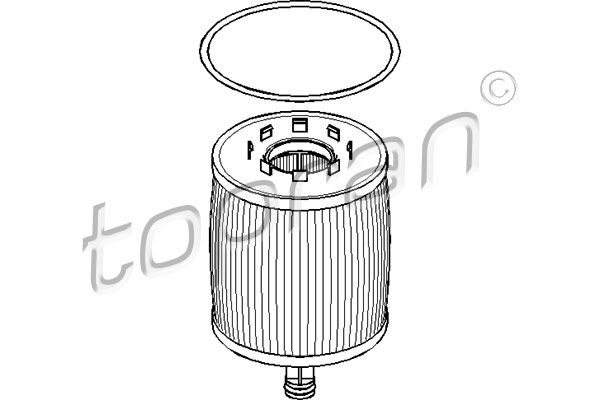 TOPRAN Õlifilter 113 545