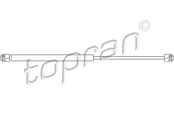 TOPRAN Газовая пружина, крышка багажник 200 009