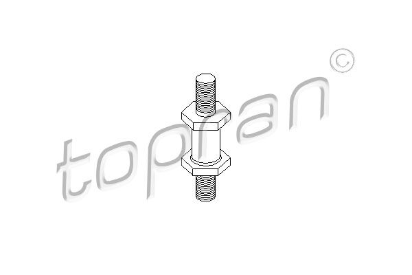 TOPRAN Кронштейн, топливный насос 201 619