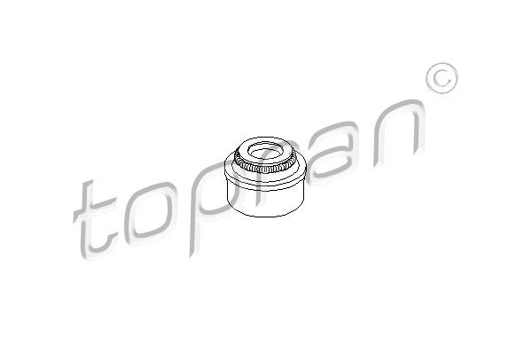 TOPRAN Уплотнительное кольцо, стержень клапана 300 131