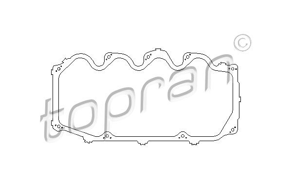 TOPRAN Прокладка, крышка головки цилиндра 300 156