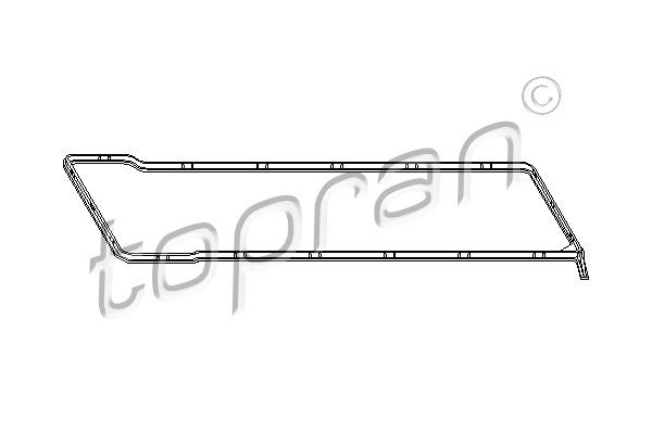 TOPRAN Прокладка, крышка головки цилиндра 400 933
