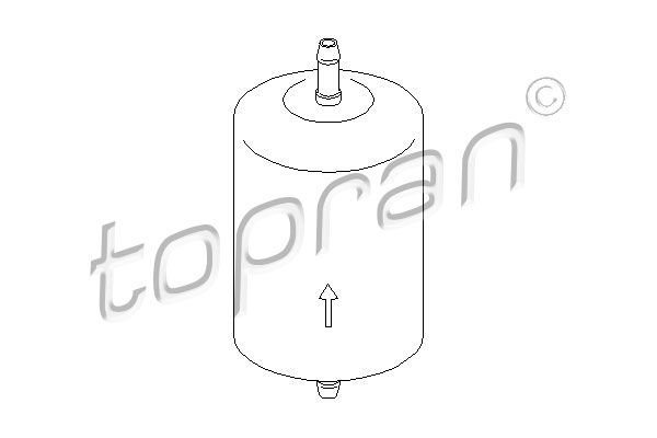 TOPRAN Топливный фильтр 401 032