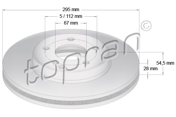 TOPRAN Piduriketas 401 052