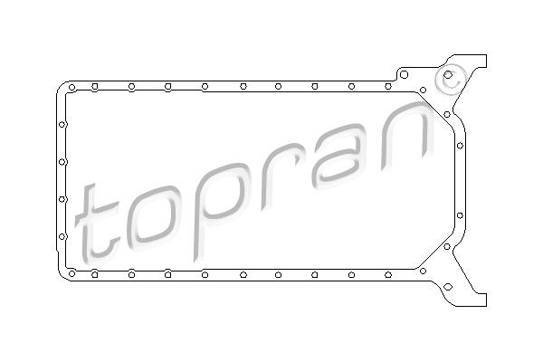 TOPRAN Прокладка, масляный поддон 401 220