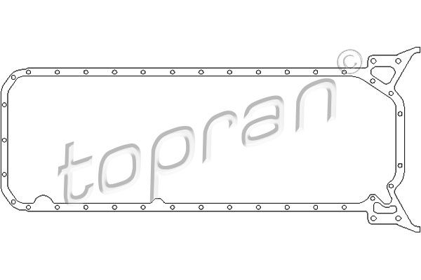 TOPRAN Прокладка, масляный поддон 401 221