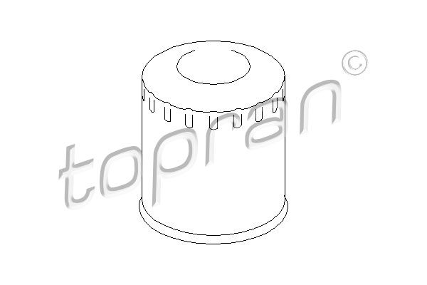 TOPRAN Топливный фильтр 401 379