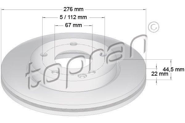 TOPRAN Piduriketas 401 401